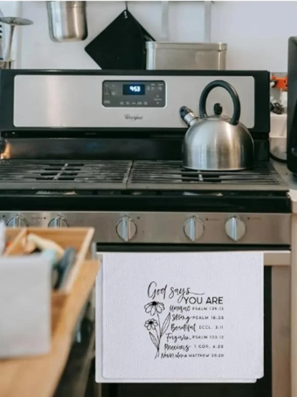 Christian Waffle Dish Towel
